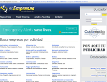 Tablet Screenshot of enempresas.com